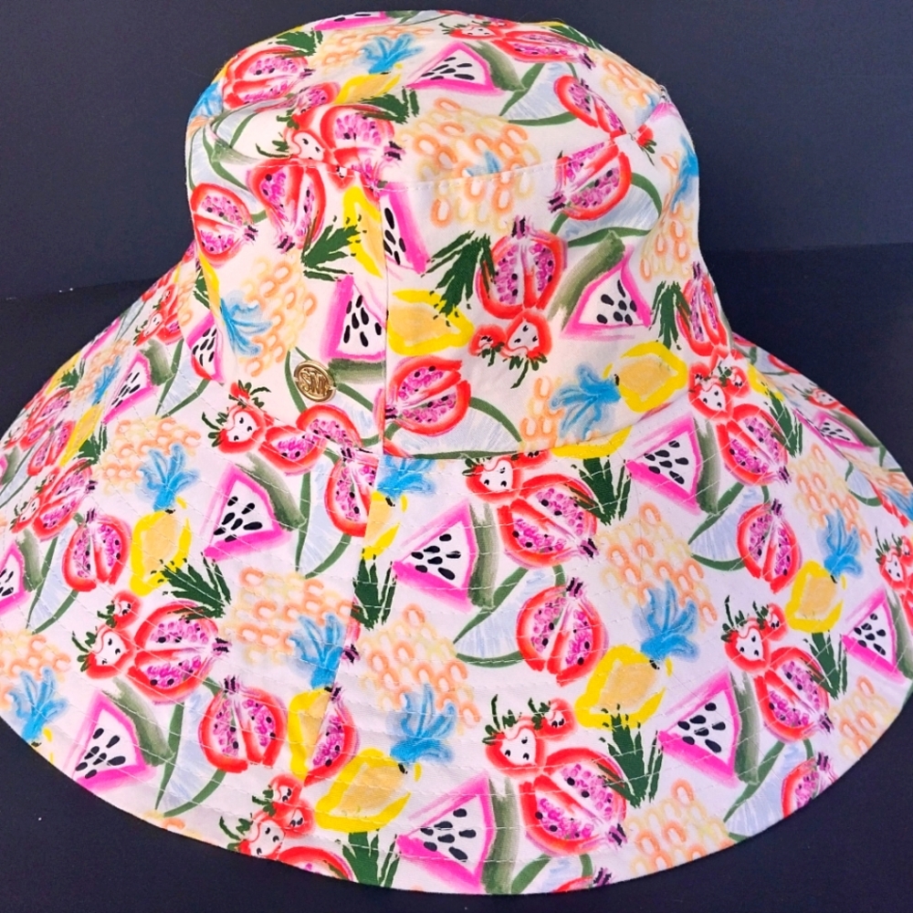 Steve Madden Wide Brim Floppy Bucket Gardening Summer Hat New
